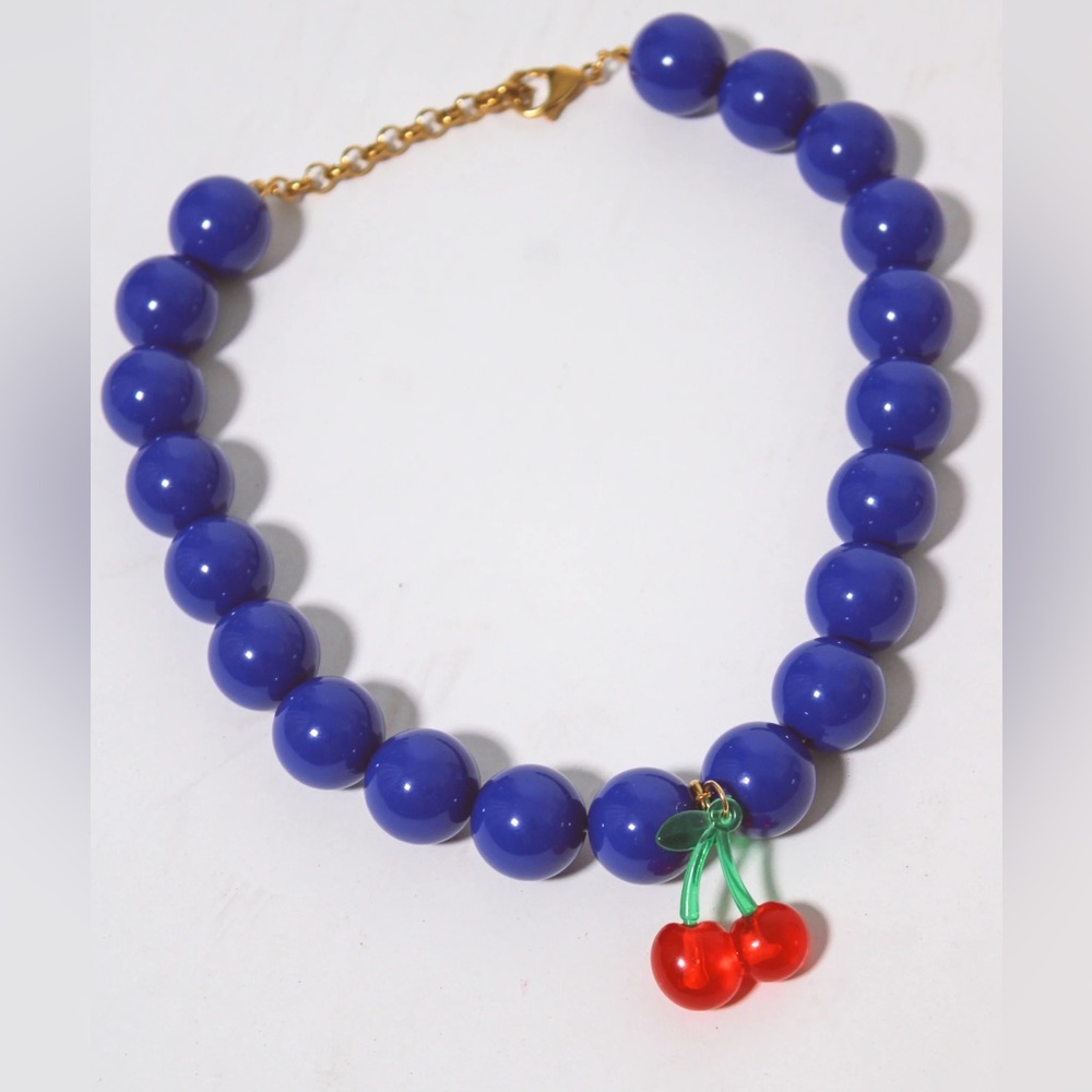 CHERRY BAUBLE NECKLACE